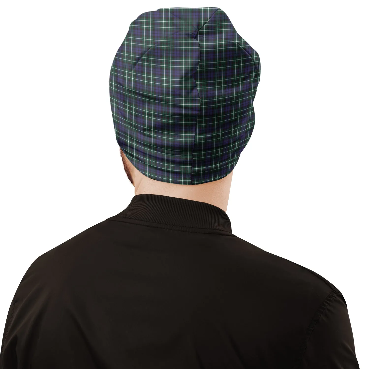 Allardice Tartan Beanies Hat with Family Crest