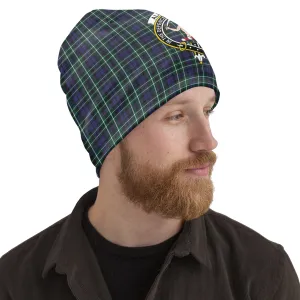 Allardice Tartan Beanies Hat with Family Crest