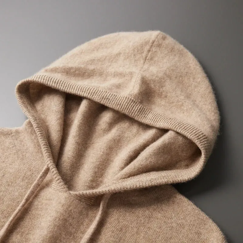 Andrew™ | Luxe Minimalist Cashmere Hoodie