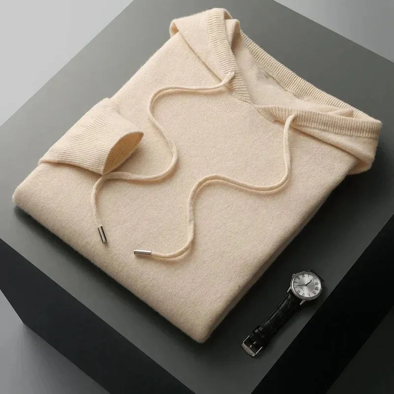 Andrew™ | Luxe Minimalist Cashmere Hoodie