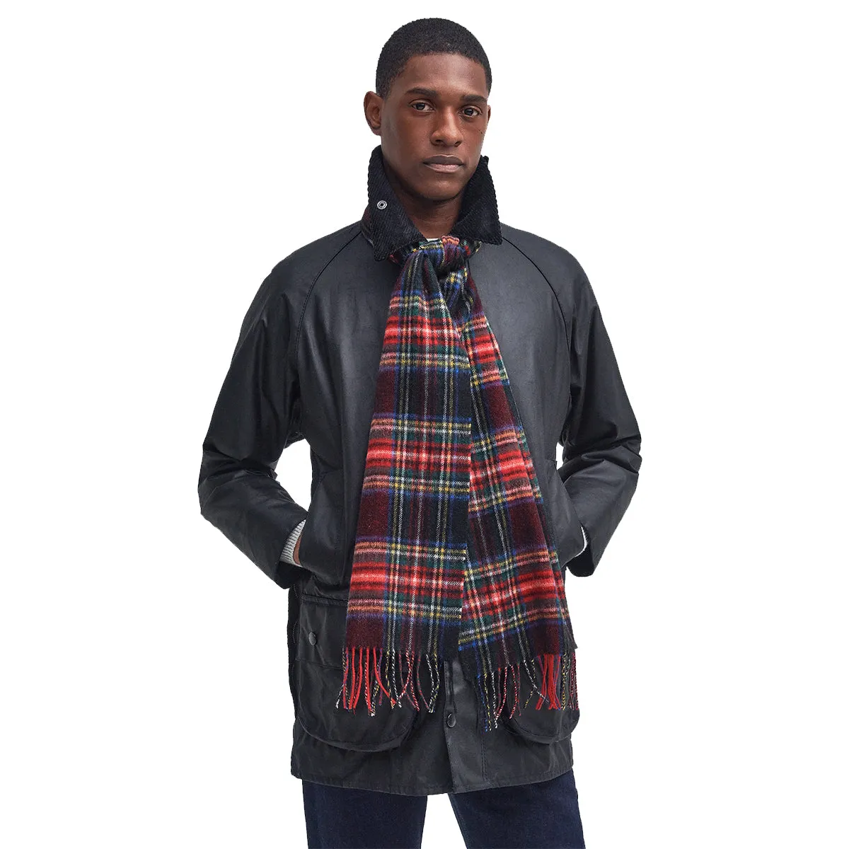 Barbour New Check Tartan Scarf