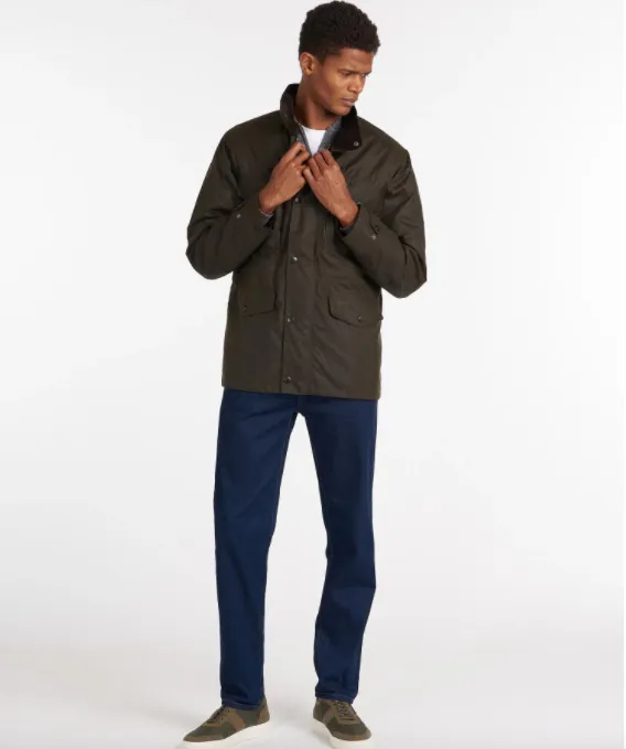 BARBOUR Sapper Wax Jacket Olive