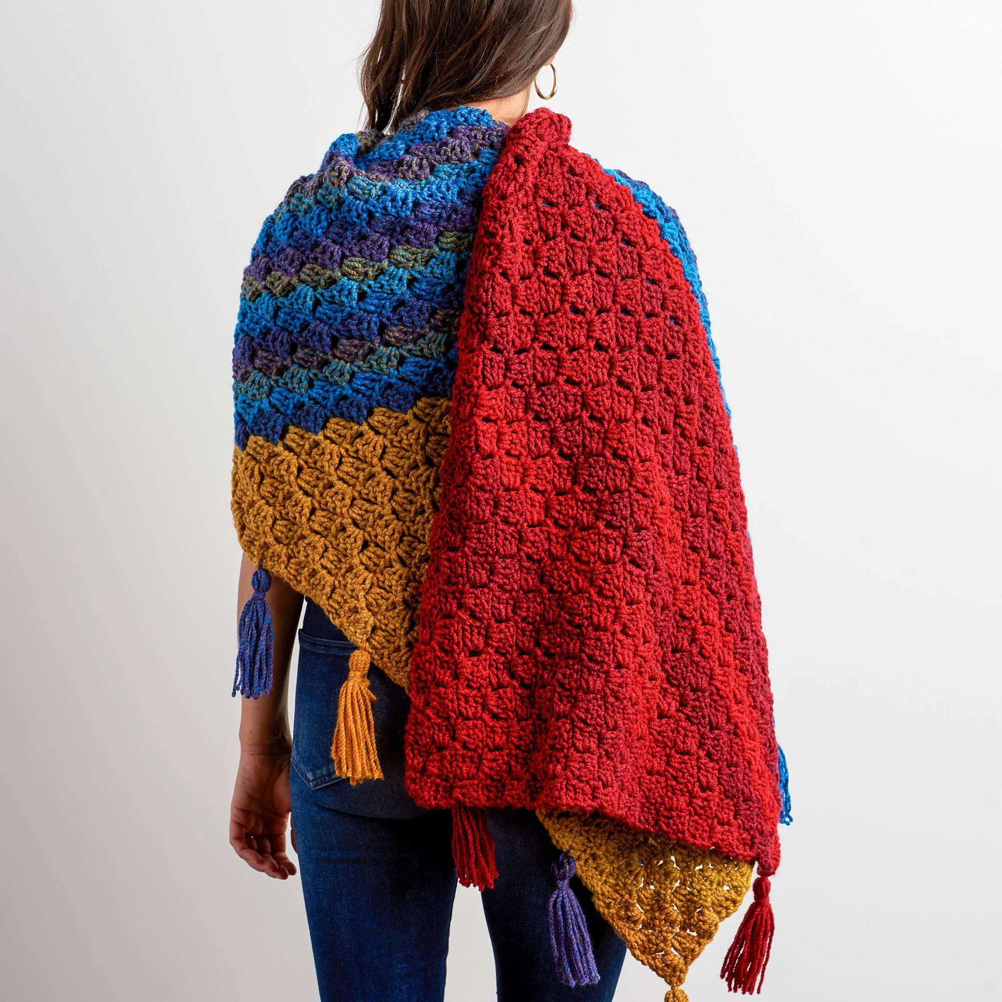 Bernat Crochet Cozy Blanket Scarf