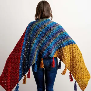 Bernat Crochet Cozy Blanket Scarf