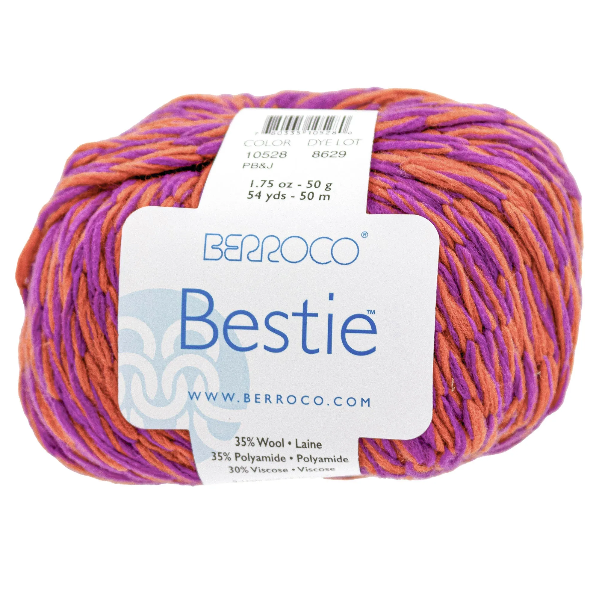 Berroco Bestie Yarn - 10528 PB & J