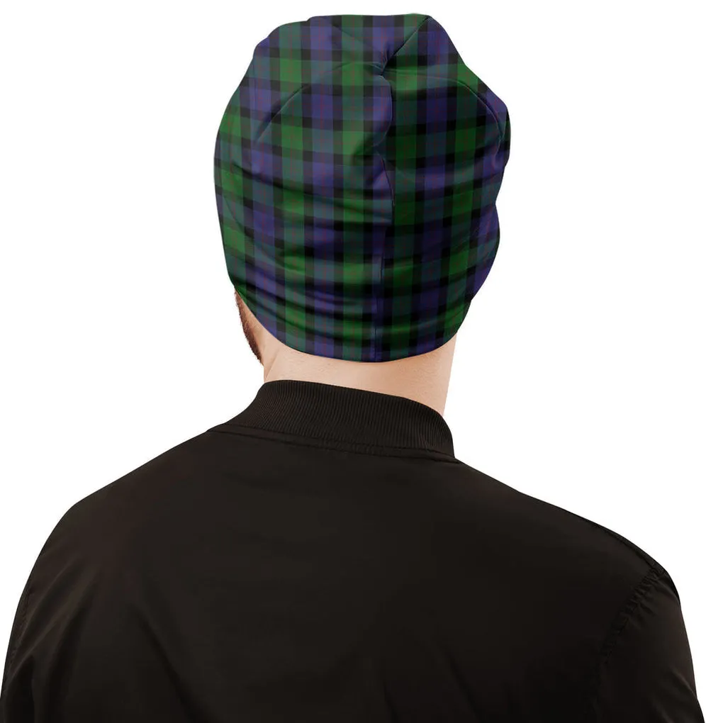 Blair Tartan Beanies Hat with Family Crest