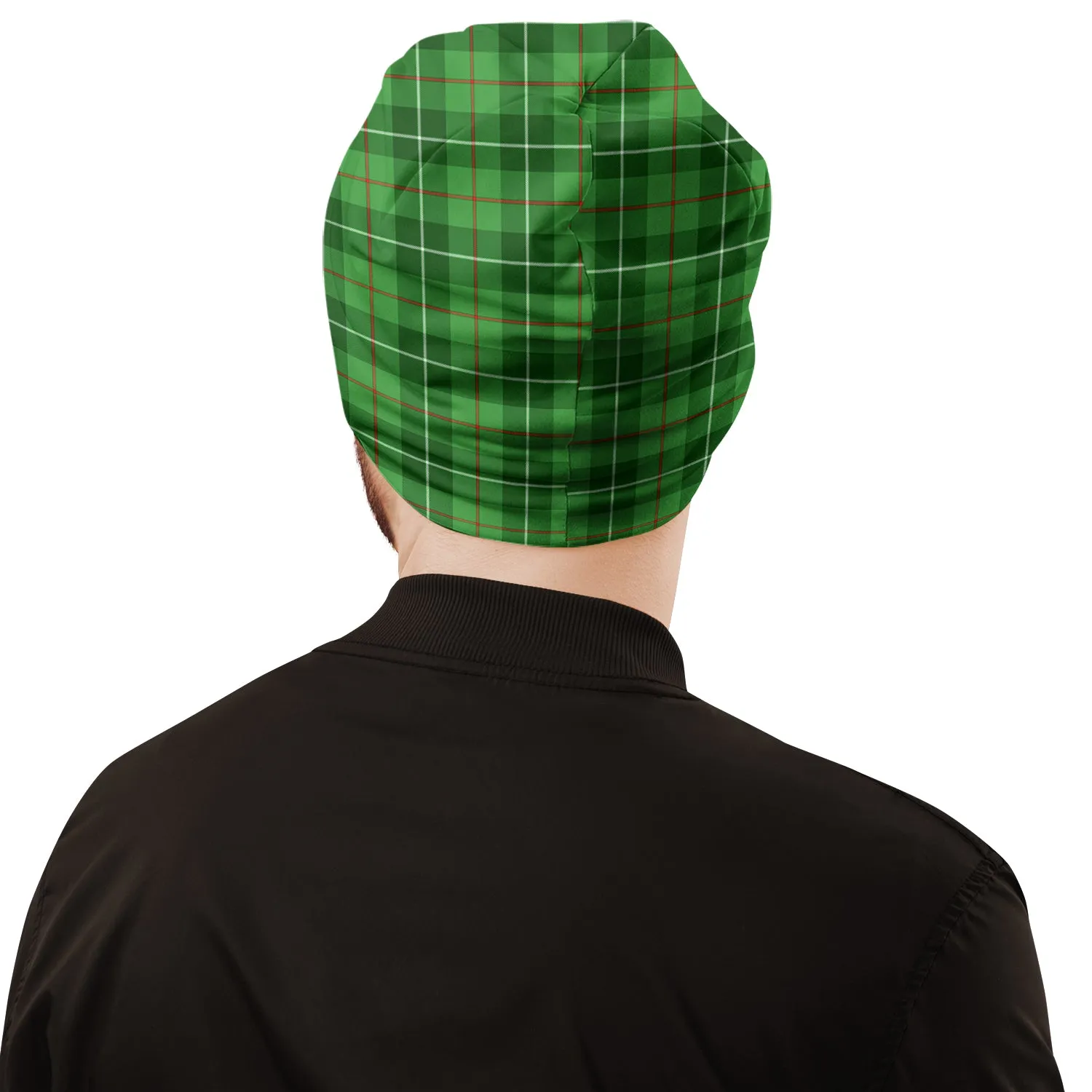 Boyle Tartan Beanies Hat with Family Crest