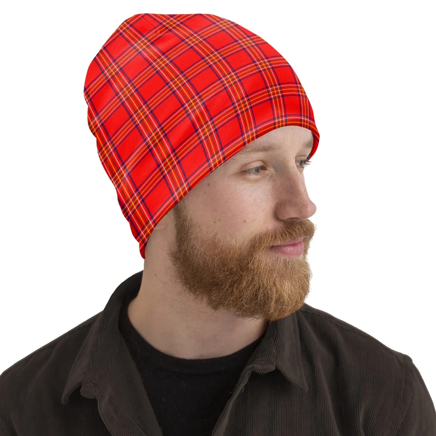 Burnett Modern Tartan Beanies Hat