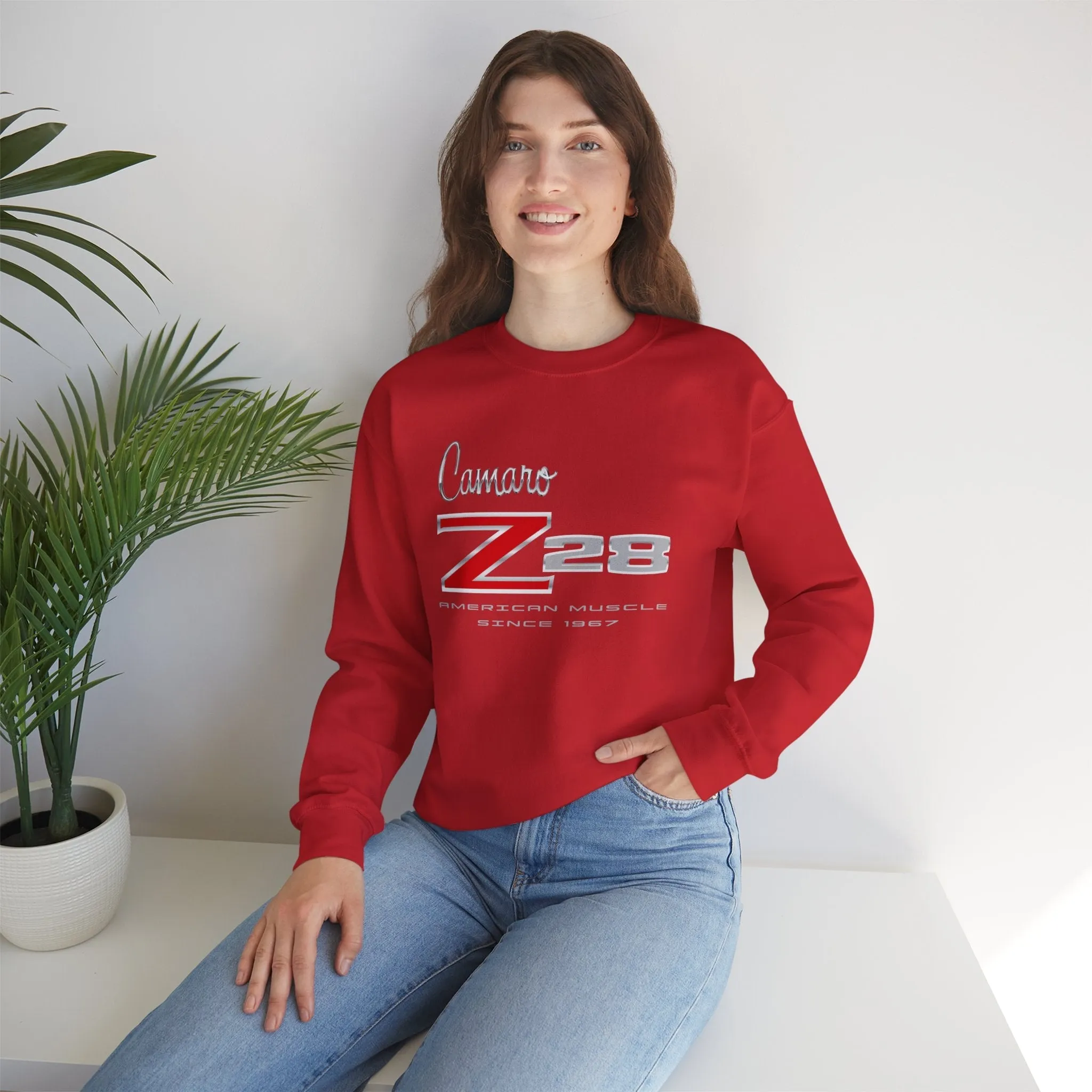 Camaro Z28 1st Gen Crew Neck Heavy Duty Sweatshirt