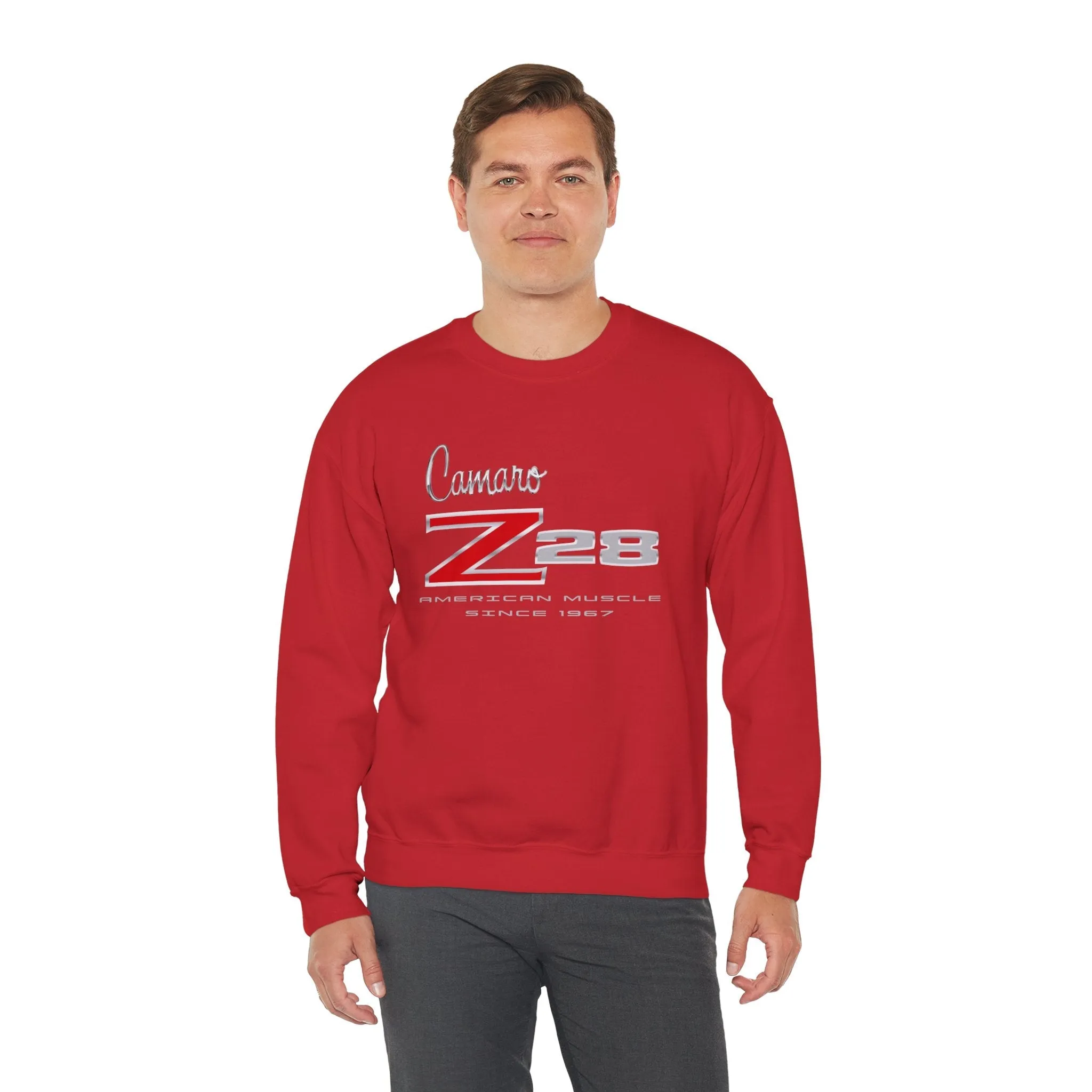 Camaro Z28 1st Gen Crew Neck Heavy Duty Sweatshirt