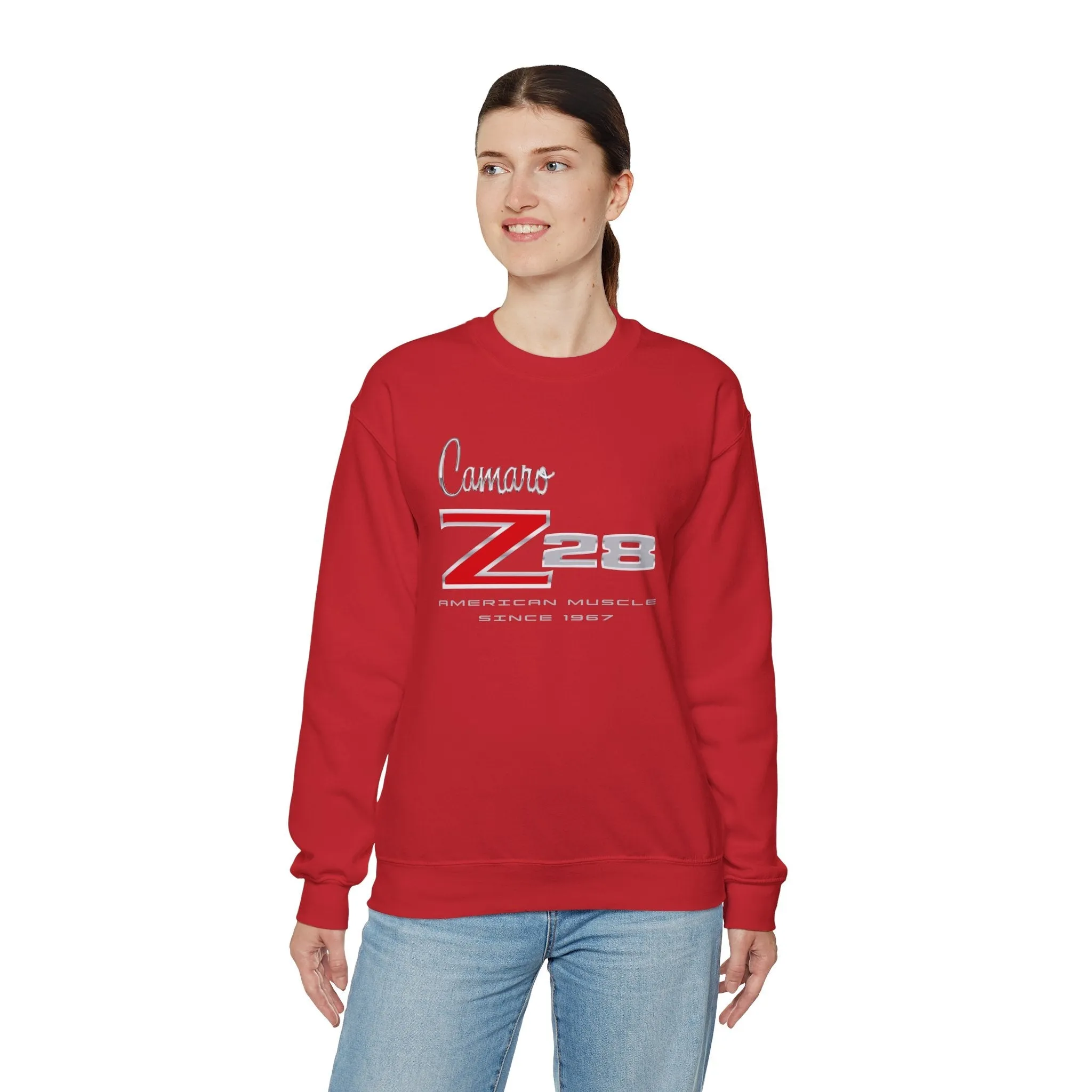 Camaro Z28 1st Gen Crew Neck Heavy Duty Sweatshirt