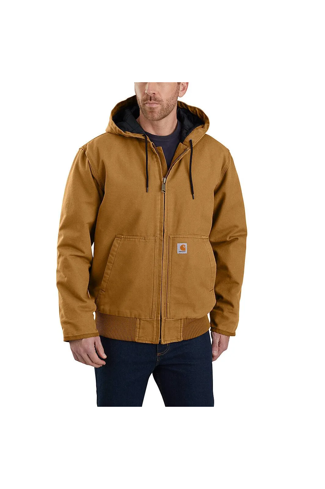 Carhartt Loose Fit Washed Duck Insulated Active Jacket