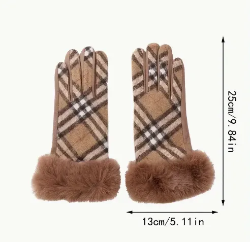 Classic Plaid Gloves