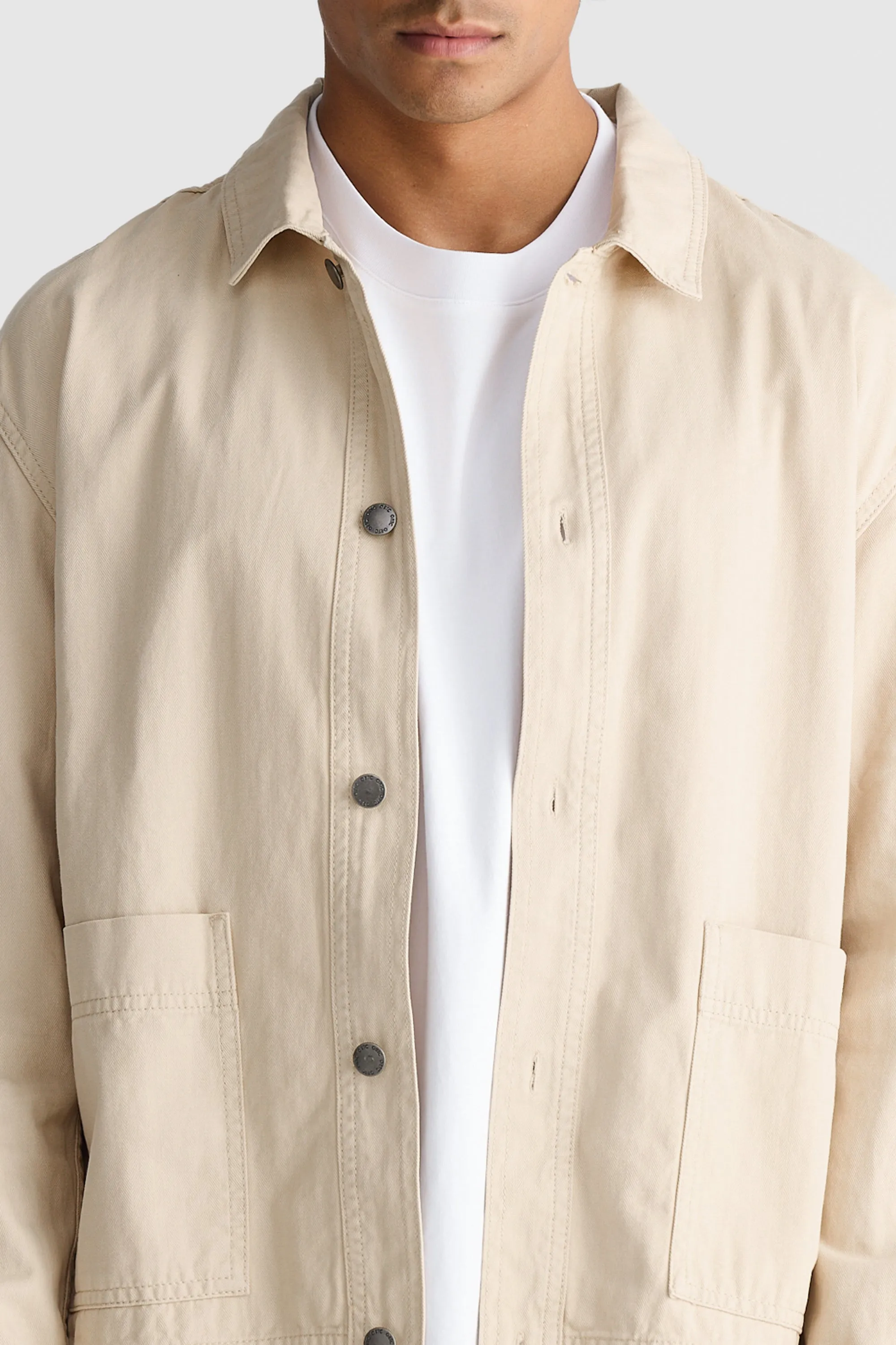 Denver Twill Jacket Bone