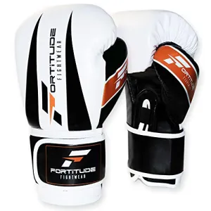 Fortitude Fightwear Leather Boxing Gloves 12oz (Pair)