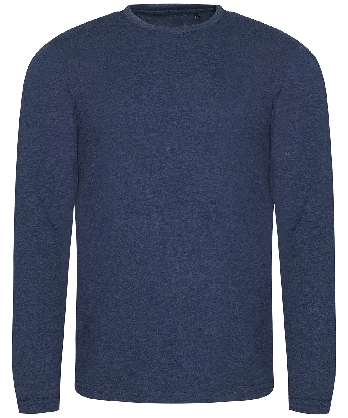 Heather Navy - Triblend T long sleeve