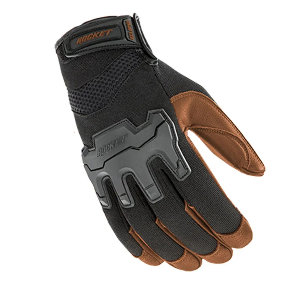 Joe Rocket Eclipse Mens Mesh Gloves Black/Brown