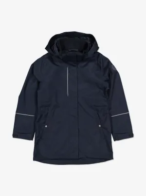 Longline Waterproof Kids Shell Jacket