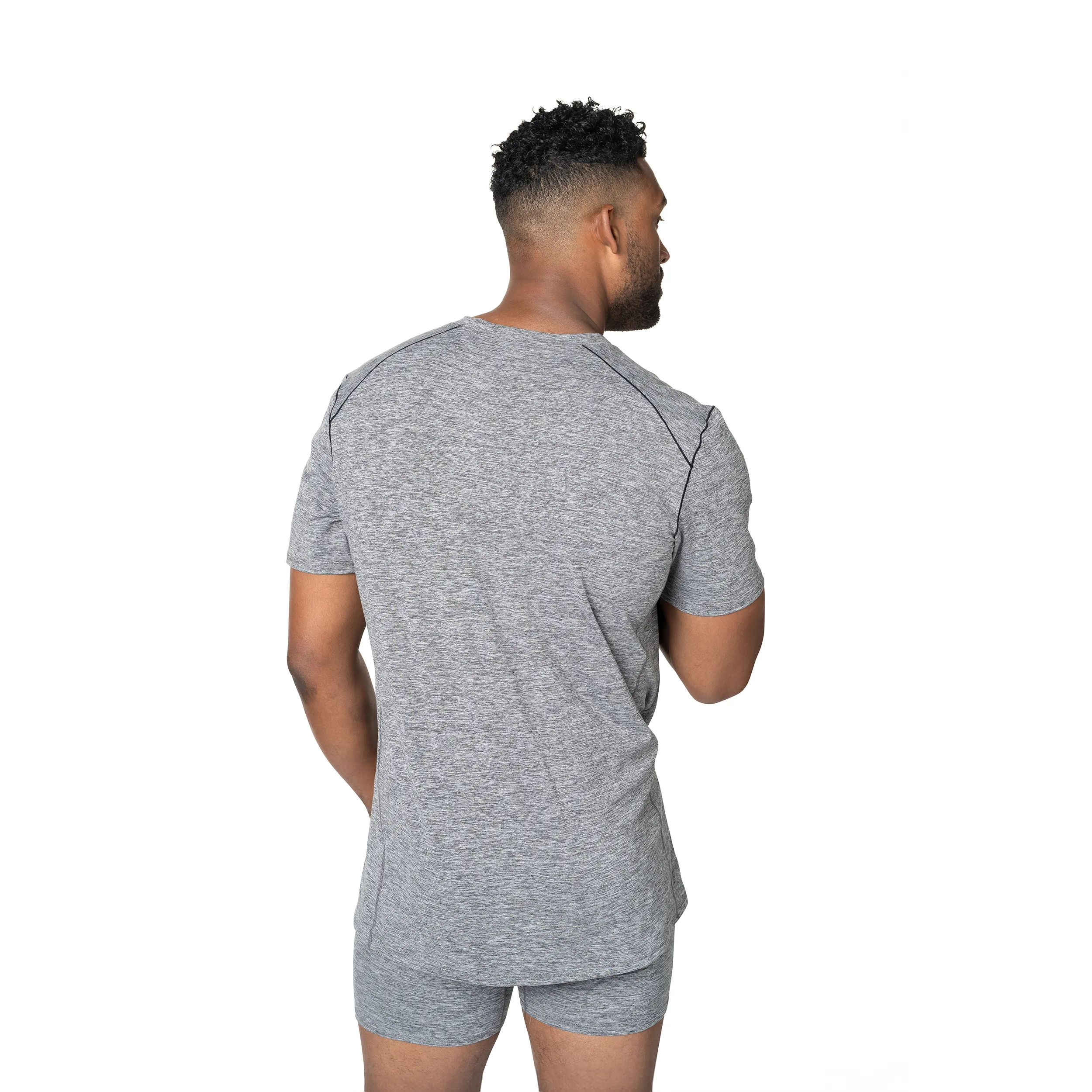 Men's Clima-Tek Tee - Grey Heather