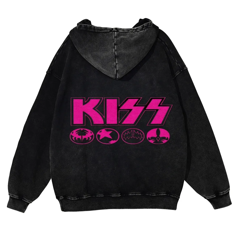 Parihar Men's Kiss Pullover Hoodies