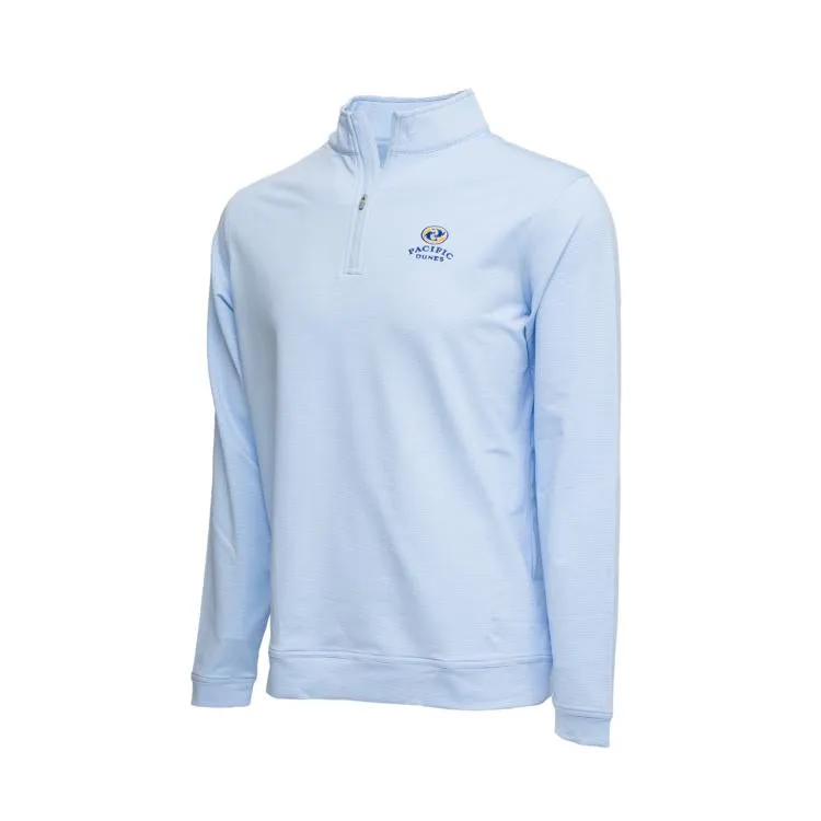 Perth Sugar Stripe Performance 1/4 Zip- All Logos