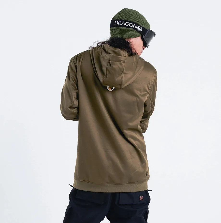 PLANKS Planks X Woodsy Drop-In Riding Hood Men's Hoodie Army Green