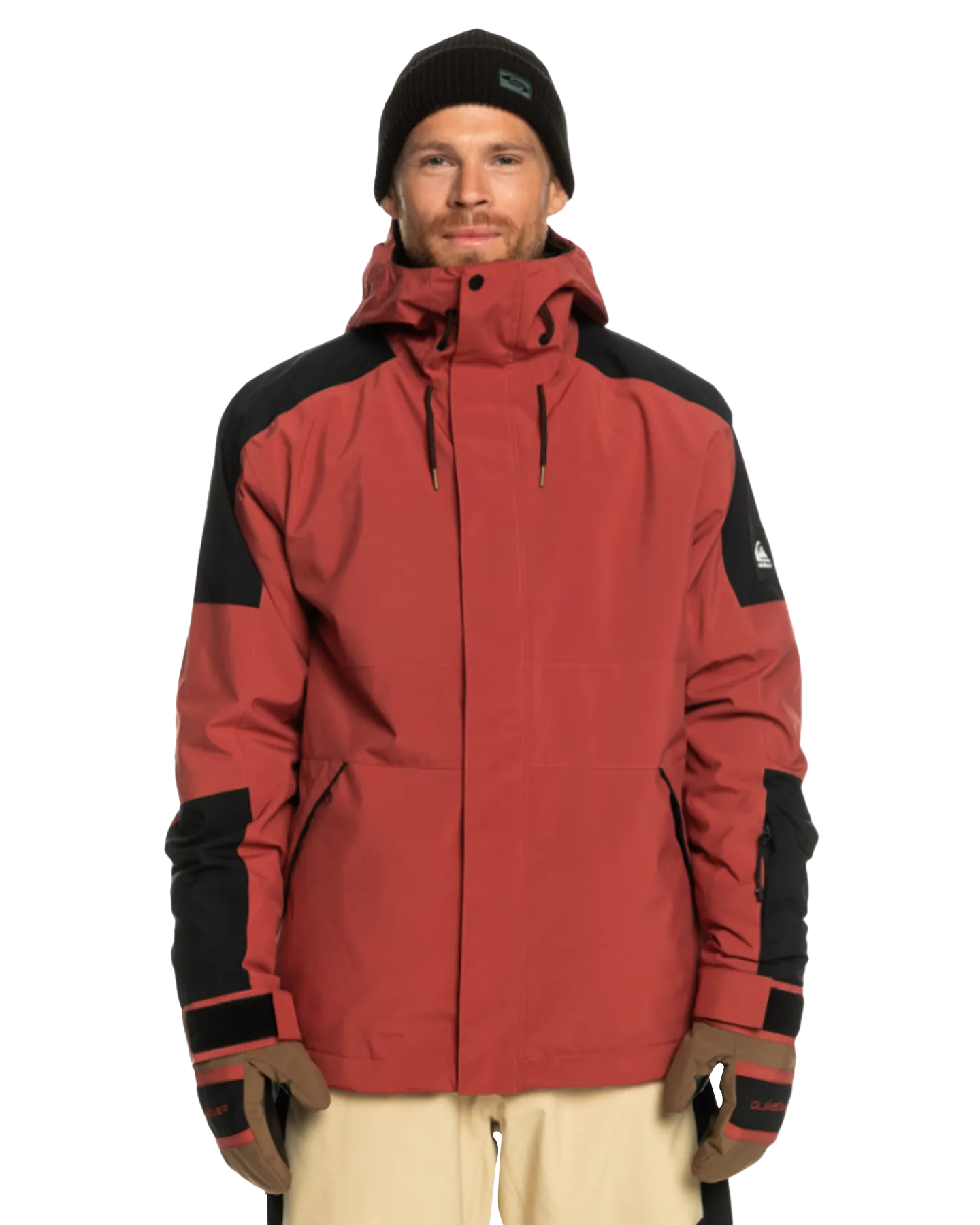 Quiksilver Men's Radicalo Technical Snow Jacket - Marsala