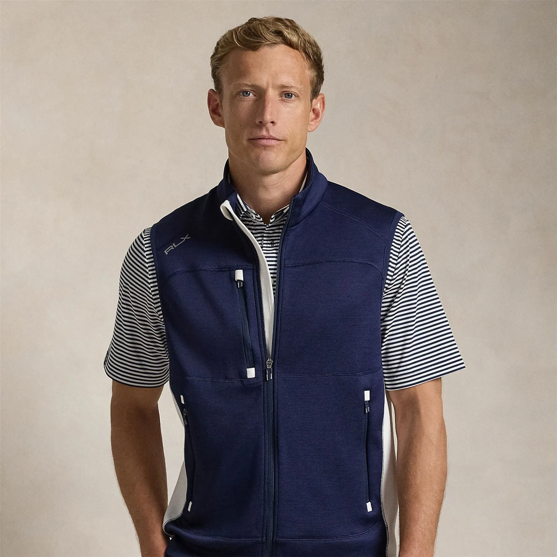 RLX Classic Fit Kinetic Spacer Vest Refined Navy - AW24