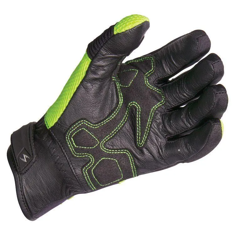 Scorpion Cool Hand II Women's Neon Leather Gloves