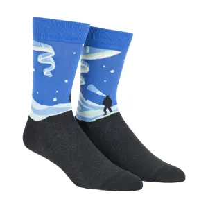 Sock It To Me Men's Crew Socks - Northern Lights