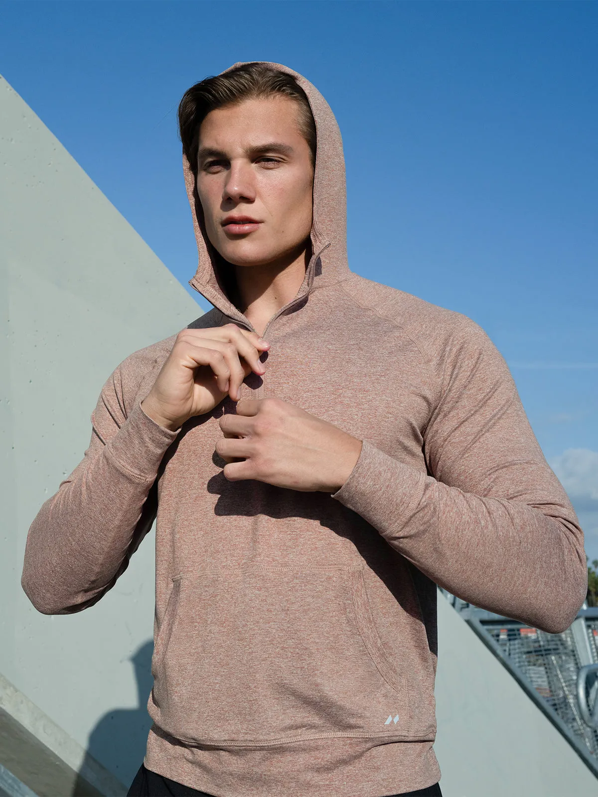 Softest Performance Stretch Half Zip Hoodie