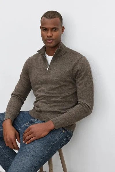 Velvet by Graham & Spencer Fletcher Quarter-Zip Sweater