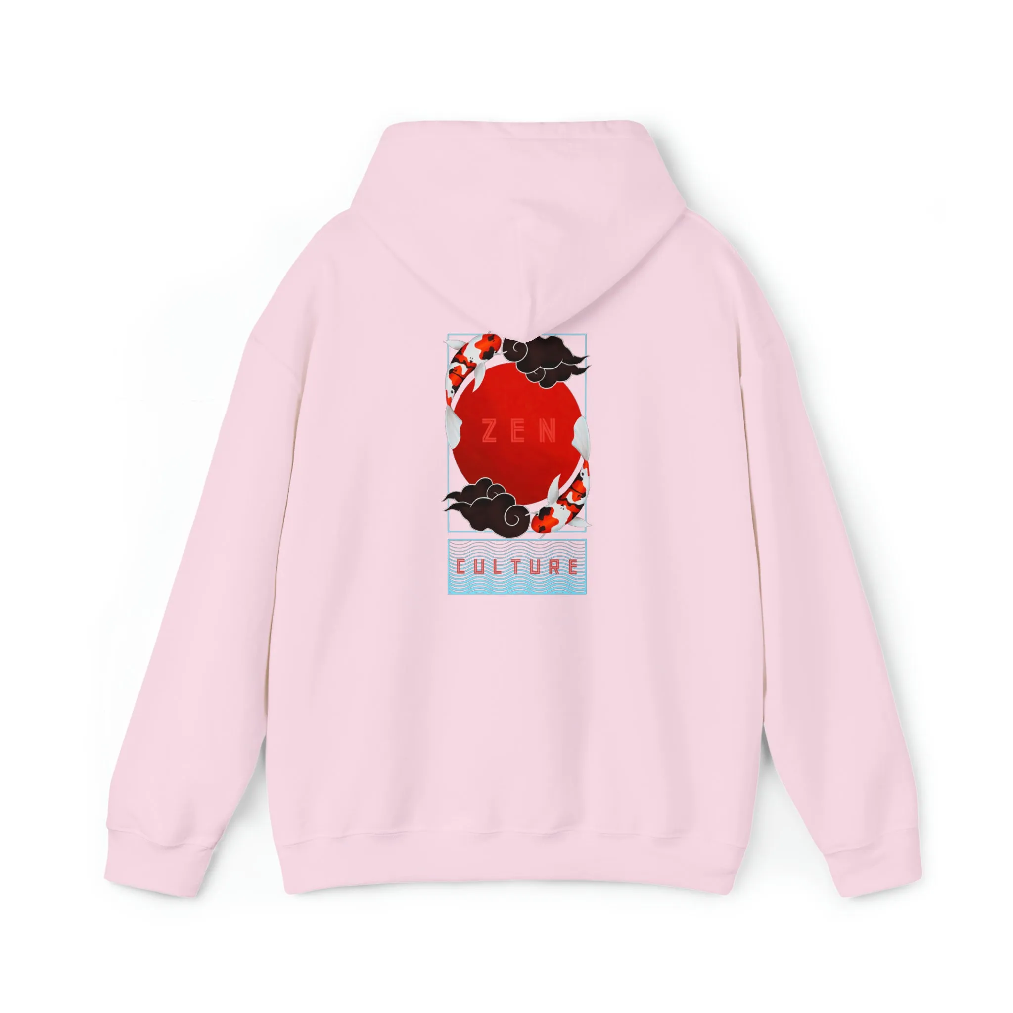 Zen Culture Koi Original Unisex Hooded Sweatshirt