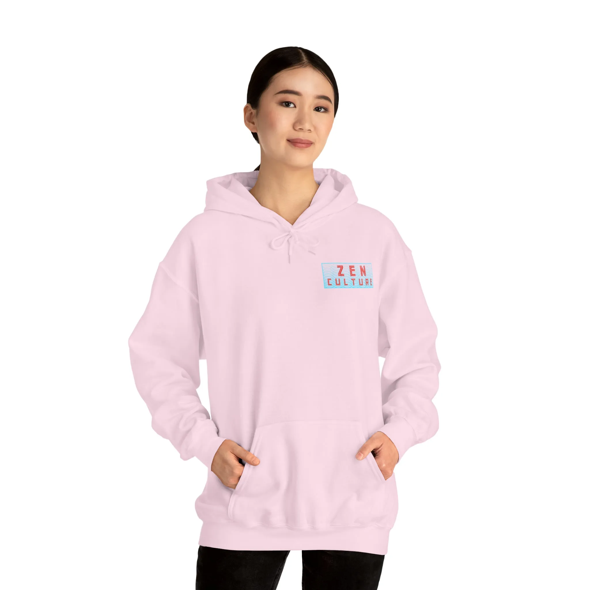 Zen Culture Koi Original Unisex Hooded Sweatshirt